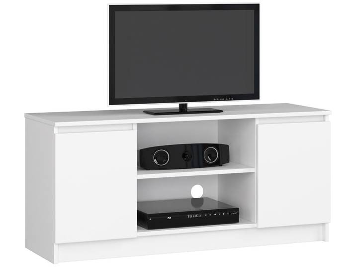 TV-Lowboard – Weiß