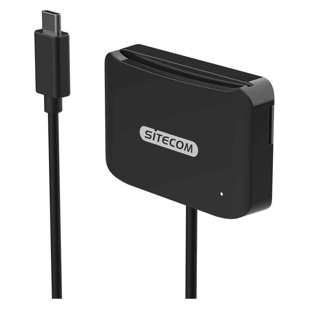 Sitecom MD-1002 USB-C ID Kartenleser (USB-C 3.2 Gen 1) (MD-1002)
