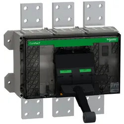 Schneider Electric C200H3FM ComPacT NS2000H, 85kA bei 415VAC, 2000A, 3P, Festeinbau, manuell betrieben, ohne Auslöser