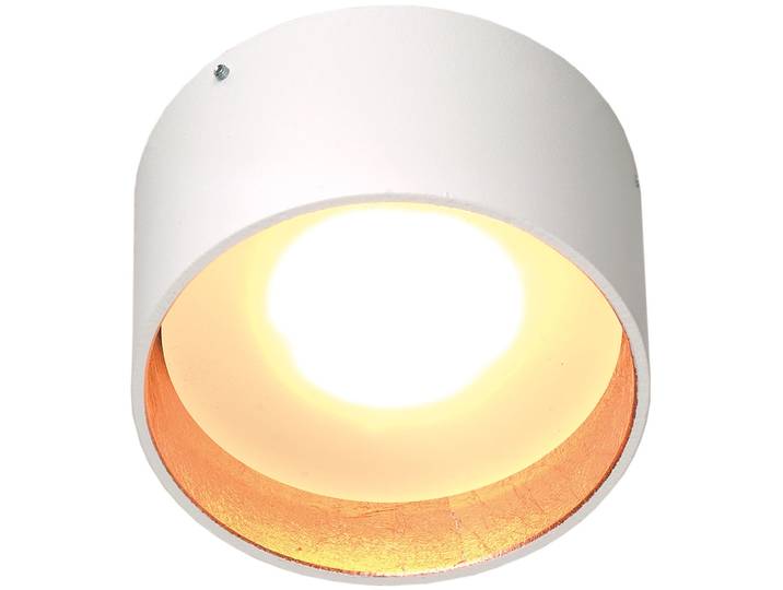 Bopp Reflektorring Deckenleuchte - Farbe: Weiss/Kupfer - Material: Aluminium