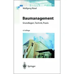 Baumanagement, Fachbücher von Wolfgang Rösel