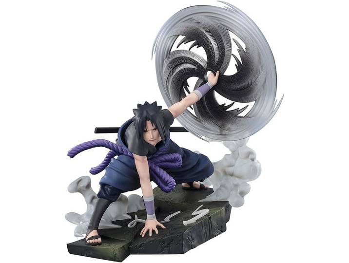 Bandai Tamashii Nations Sammelfigur Naruto Figuarts ZERO Sasuke Uchiha Light and Dark Extra Battle
