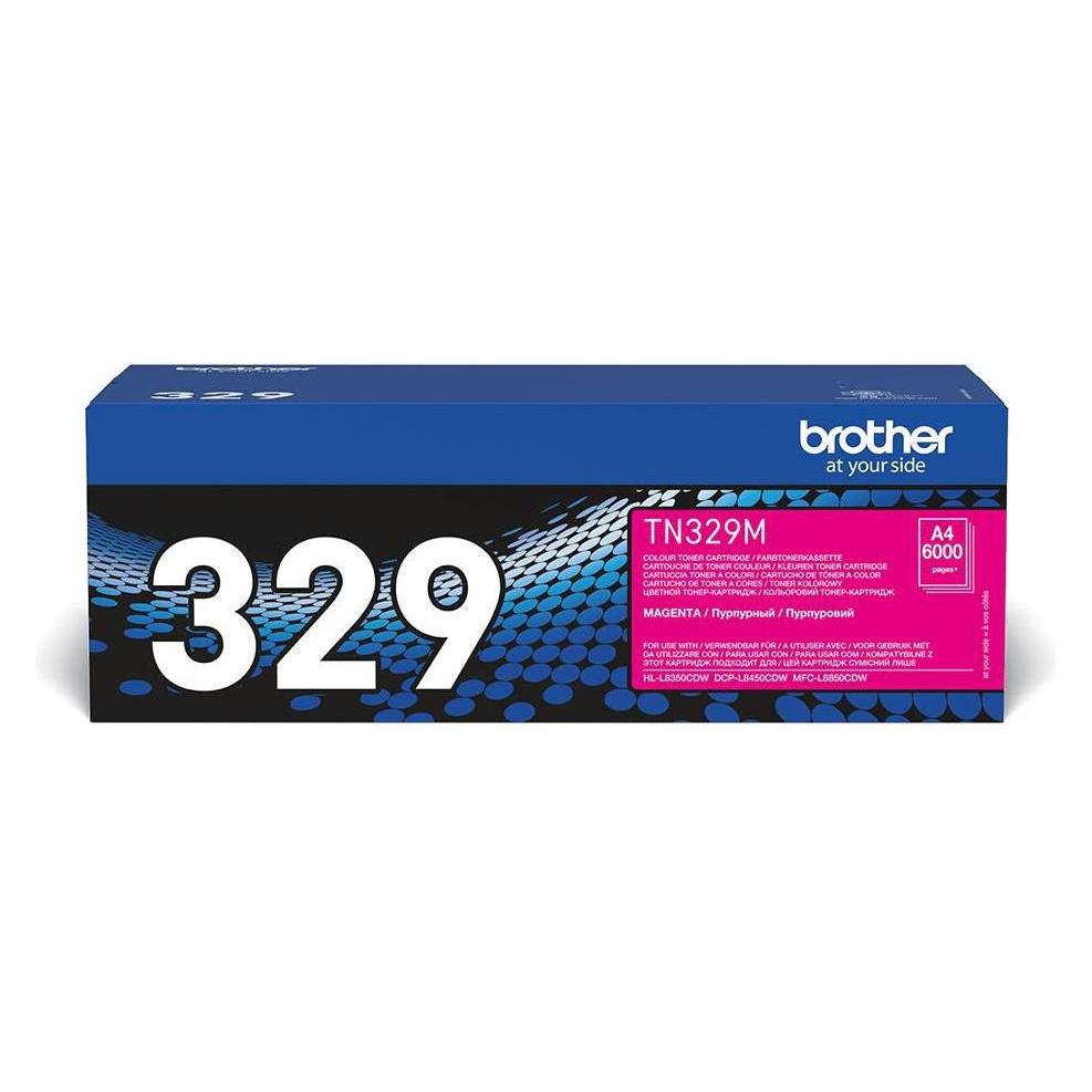 Brother Toner Magenta Pages: 6.000 (TN-329M)