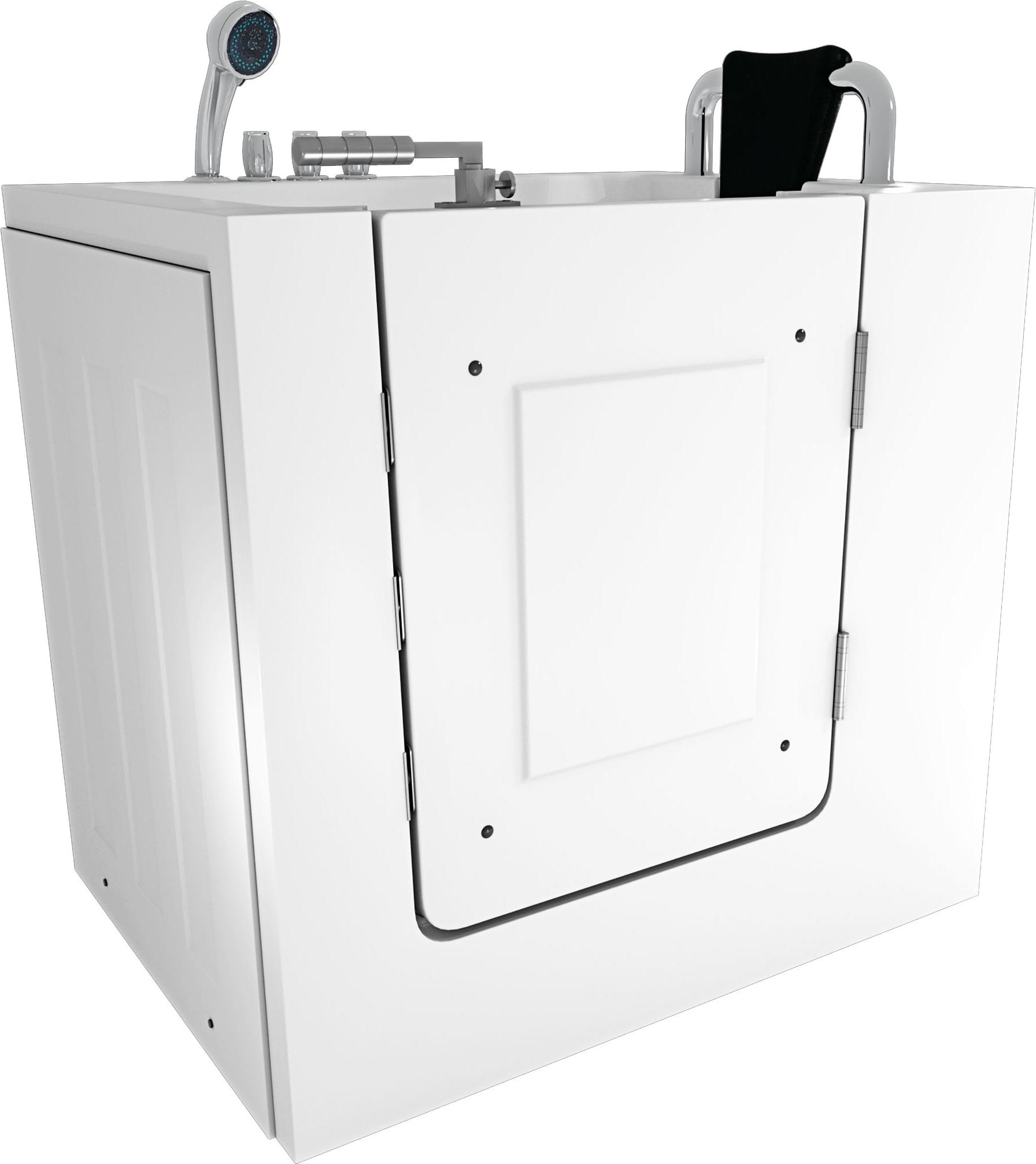 Sitzbadewanne Senioren Sitzwanne mit Tür S02-TH-C-R 100x78cm