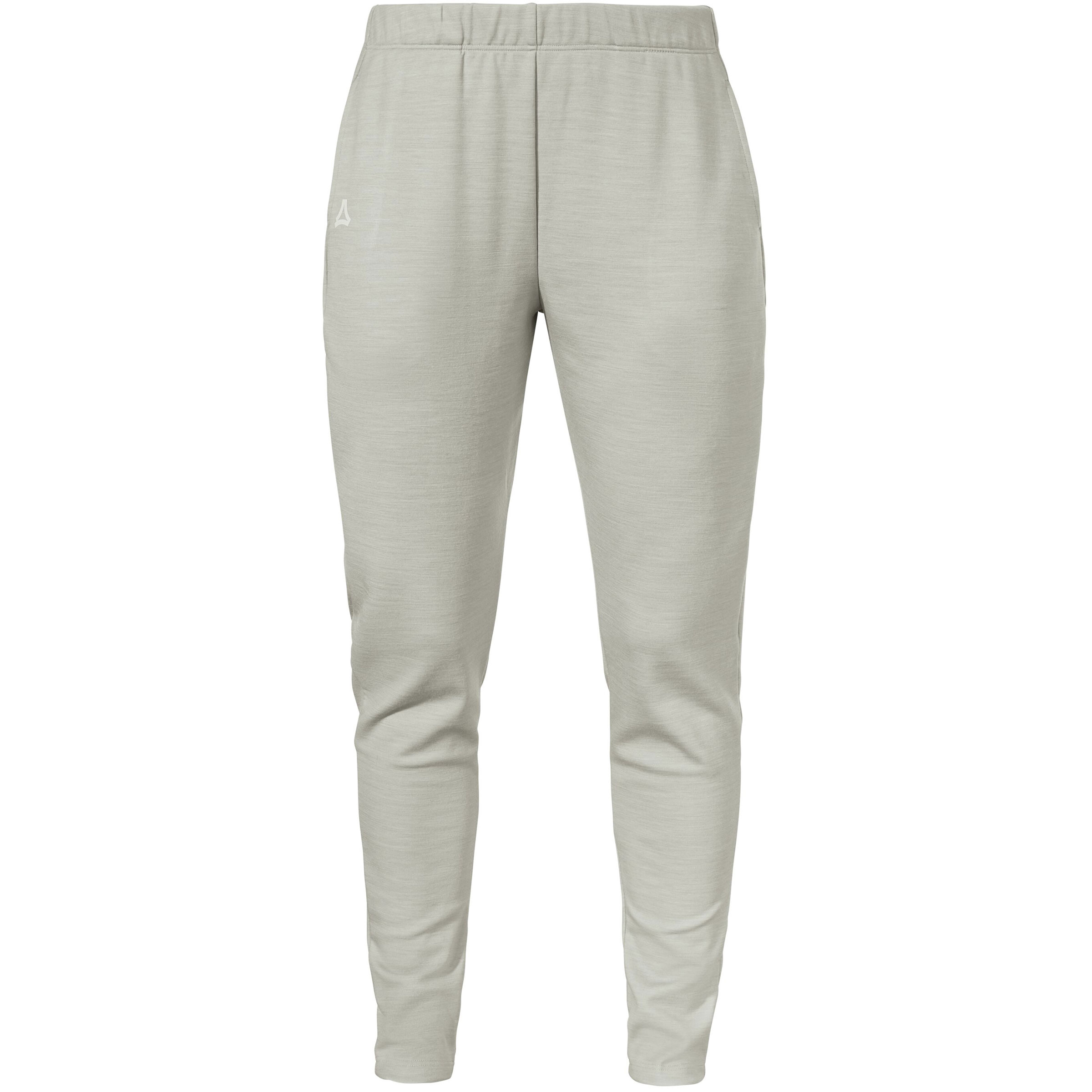 Schöffel Style Canyfer Hose Damen Lange Unterhose grau Größe XL Skifahren | Freeride Geruchsneutralisierend Lyocell (Tencel) | Merinowolle
