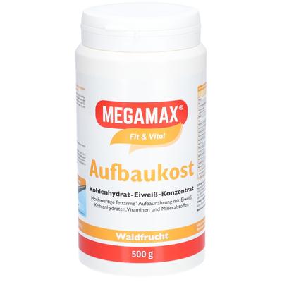 Megamax Aufbaukost Waldfrucht Pulver 500 g