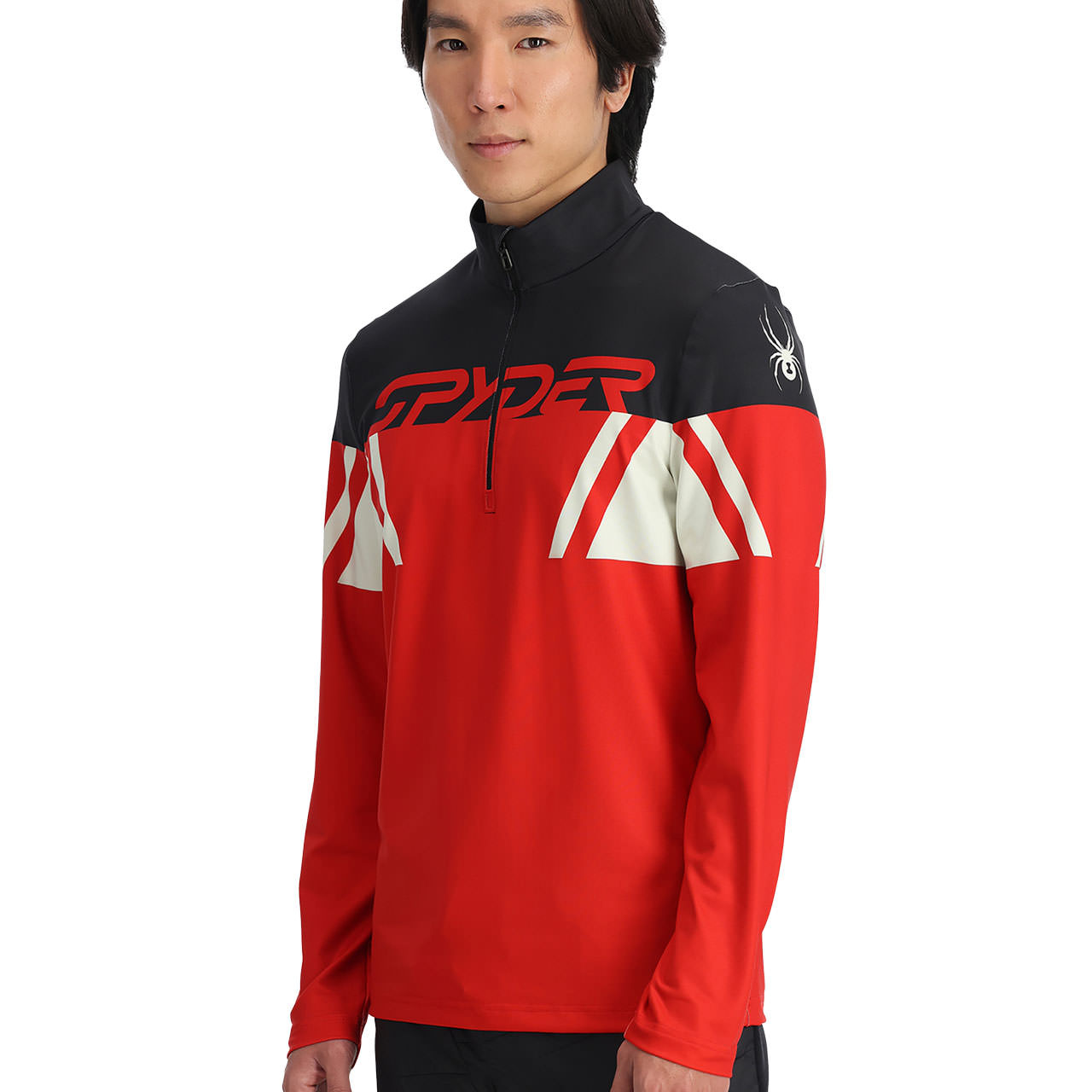 Spyder Herren Half Zip PARAMOUNT volcano - XL