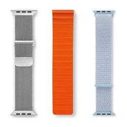 Aiino Trio Time / Apple Watch Armbandset / Serie 4-11 / 40-42 mm (AITIMEWS)