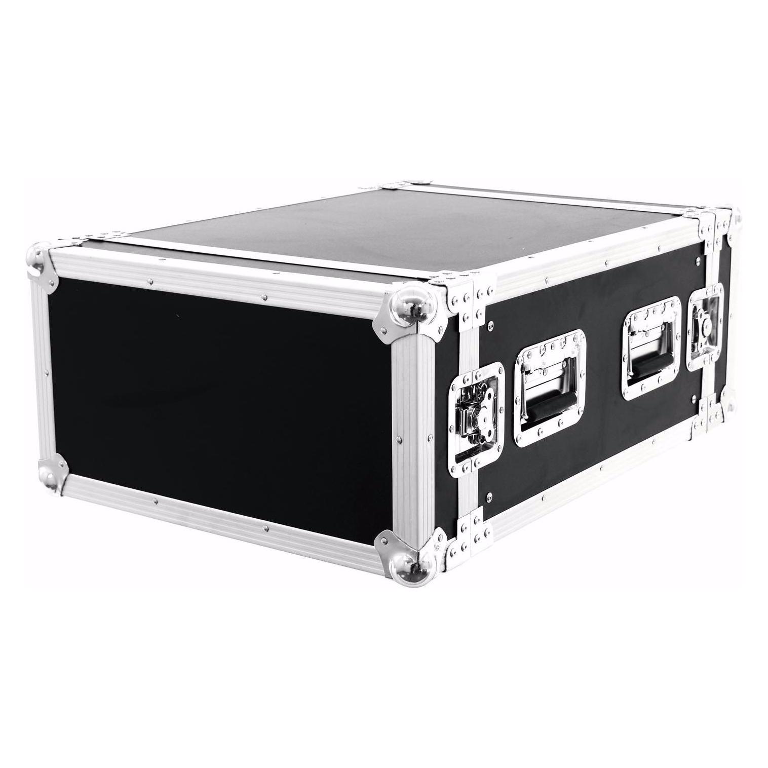 Roadinger PR-2ST 19 Zoll Rack 6 HE Holz inkl. Griff (19" Case) (30109787)