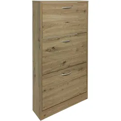 HTI-Living, Schuhschrank, Schuhschrank Thekla Artisaneiche (59 x 17 x 115 cm)
