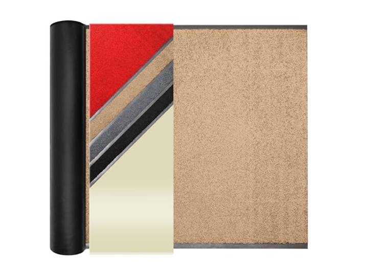 Primaflor Schmutzfangläufer Clean 120 x 1500 cm Beige Meterware