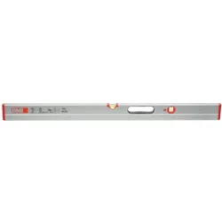 BMI, Wasserwaage, Wasserwaage HIGHPRECISION 120 cm Aluminium silber ± 0,3mm/m (120 cm)