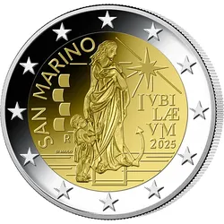 San Marino 2025: 2 Euro Gedenkmünze Heiliges Jahr