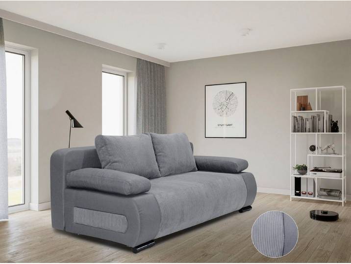 COLLECTION AB Schlafsofa Moritz B: 200 cm, Liegefl. 142x200 cm, Gästebettfunktion, frei stellbar, Wohnkomfort