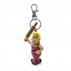 Plastoy SAS Asterix - Gutemine mit Nudelholz - Schlüsselanhänger 267440