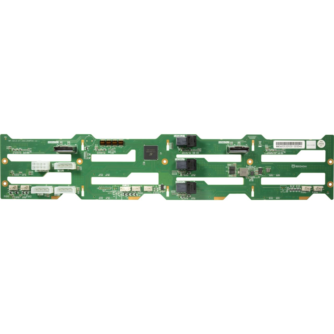 Inter-Tech Backplane BP-4724-NVMe, 12-fach