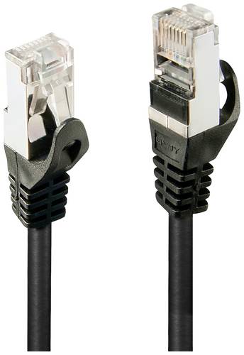 LINDY 48381 RJ45 Patchkabel CAT 5e F/UTP 1.00m Schwarz