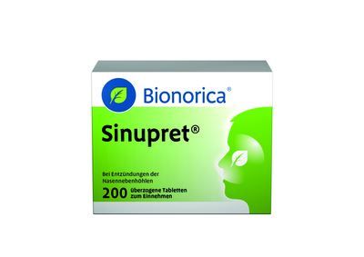 Bionorica SE SINUPRET überzogene Tabletten 200 St 03243890