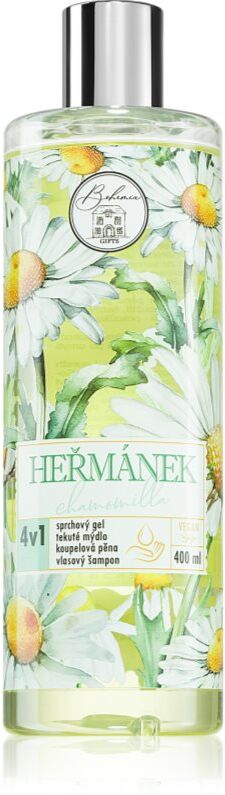 Bohemia Gifts Chamomile gel lavant corps et cheveux 4 en 1 400 ml