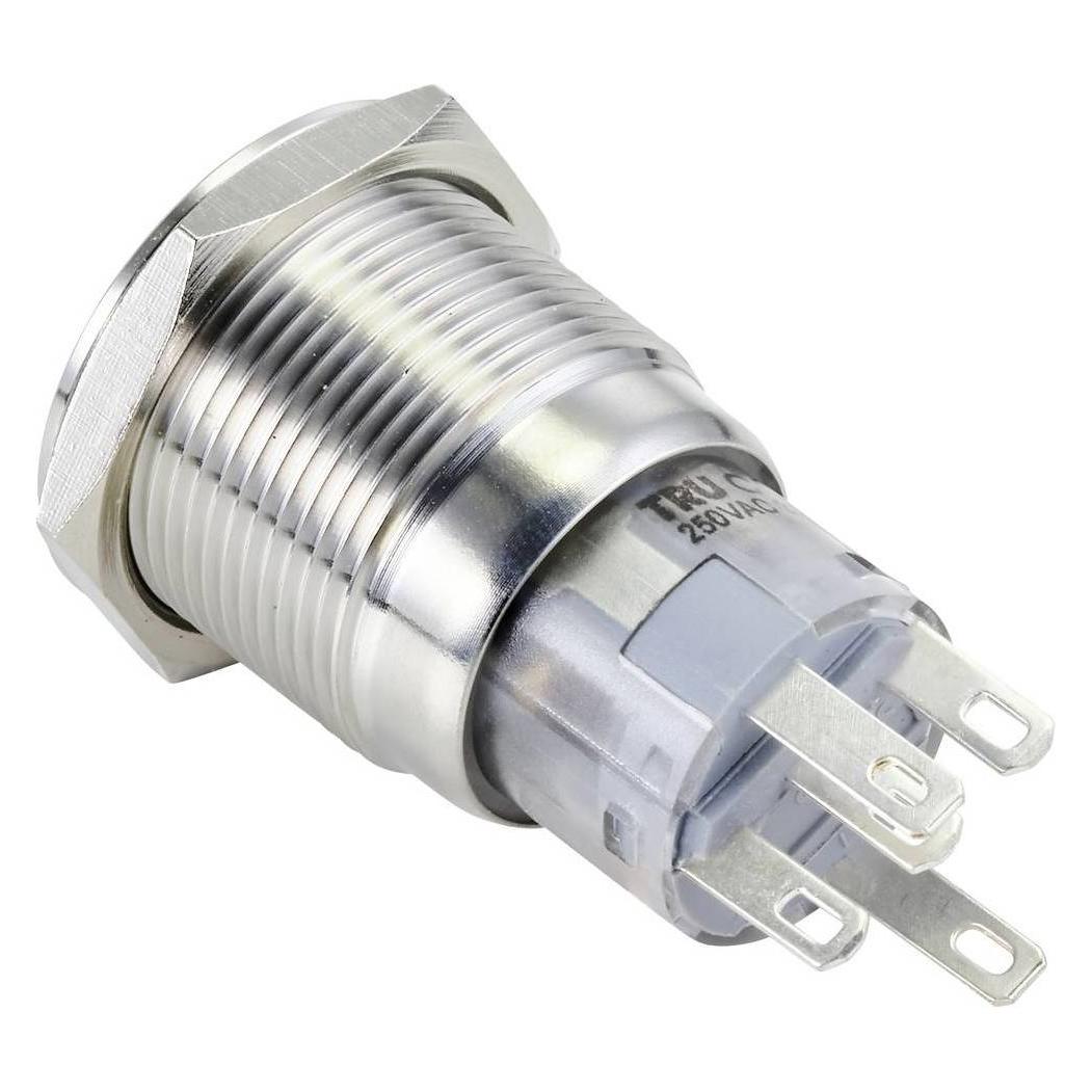 Tru Components Drucktaster Serie LAS1-AGQ-11ZE LED 24 V (TC-10090948)