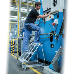 MUNK Aluminium Arbeitspodest 2 Stufen