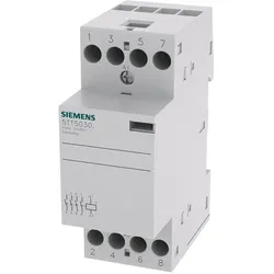 Siemens Installationsschütz 5TT5030-0 4S AC 230 400V 25A 230V DC, Relais