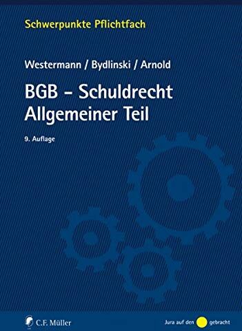 Westermann, Harm Peter - BGB-Schuldrecht Allgemeiner Teil (Schwerpunkte Pflichtfach) - Preis vom 30.09.2026 09:01:18 h