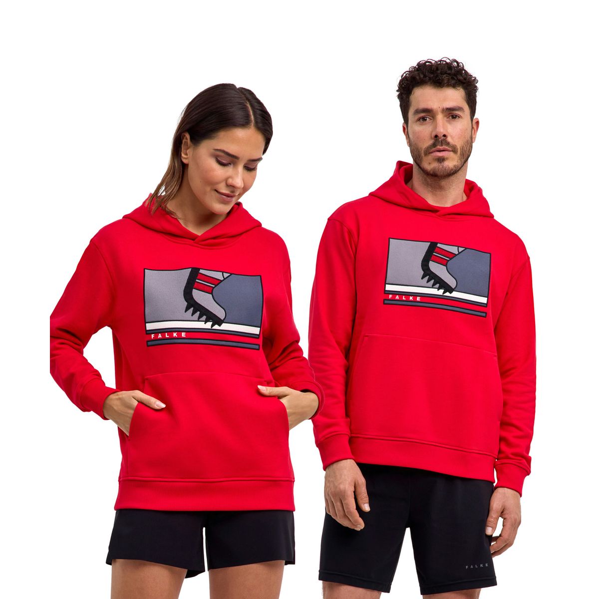 Falke Herren Hoodie scarlet (8070) (8070) XXL 36240-8070-XXL