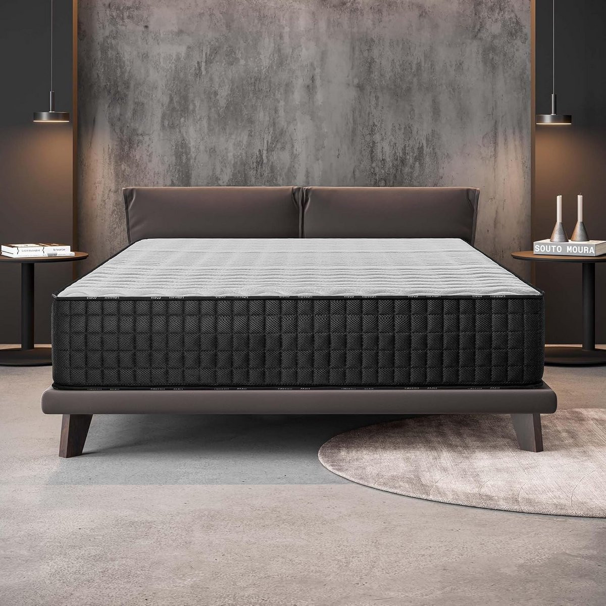Hybrid Visco Foam Matras voor volwassenen