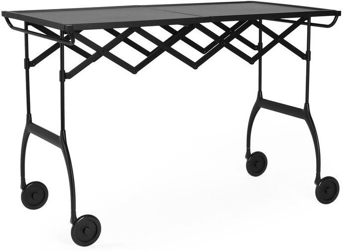 Kartell Battista Rollwagen (schwarz / schwarz) schwarz / schwarz