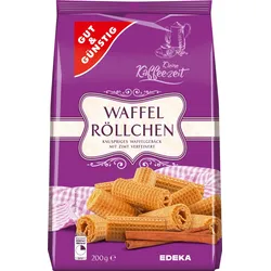 GUT&GÜNSTIG Waffelröllchen 200,0 g