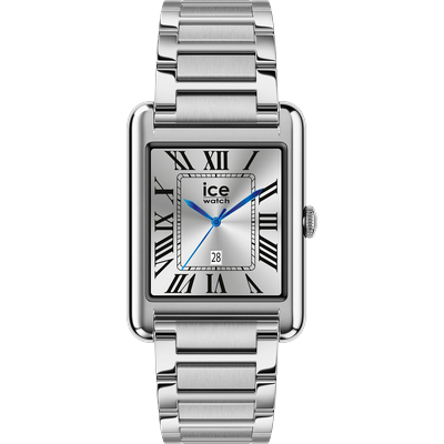 Smartwatch ICE-WATCH, silber (silberfarben, silberfarben), Smartwatches, Damen, Smartwatch, Armbanduhr, Damenuhr, Edelstahlarmband, Bluetooth, digital