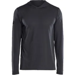 UV Funktionsshirt mit Kapuze "3417" - M - grau