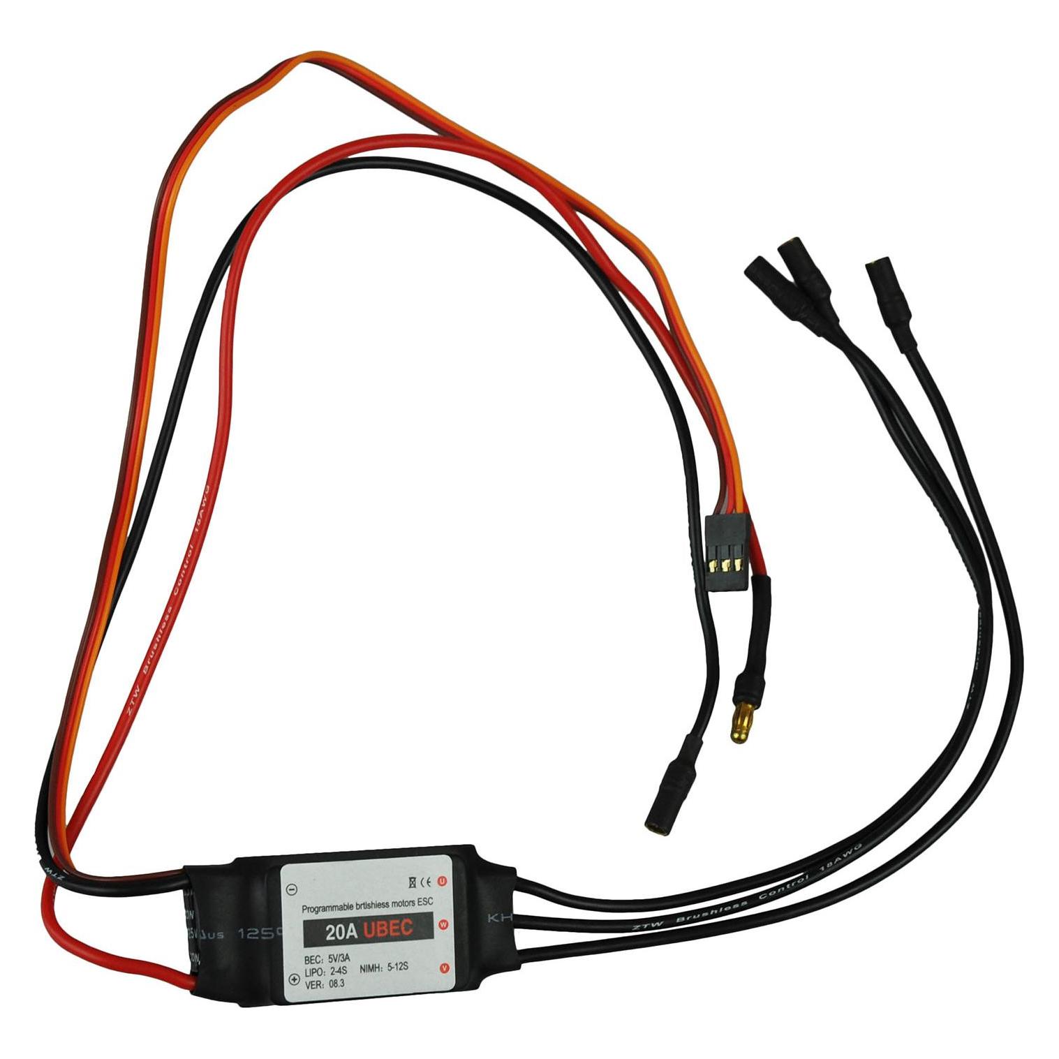 Amewi Brushless Regler 20A Für B17 (39883402)