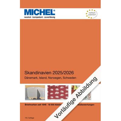 Skandinavien 2025/2026, Taschenbuch von MICHEL-Redaktion, Schwaneberger, 978-3-95402-510-7