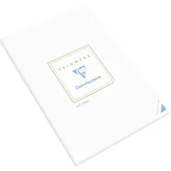 Clairefontaine 10x Block Triumph A5 90g uni- Weiß 6120C