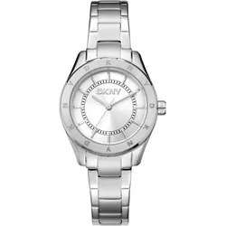 DKNY Chambers sport silver stainless steel DK1L018M0015 - silber - 30mm