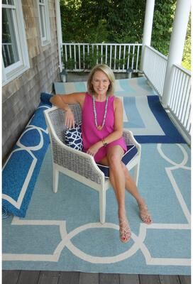 Libby Langdon Groovy Gate Indoor/Outdoor Area Rug