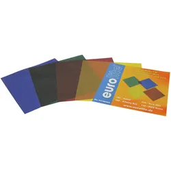 EUROLITE Farbfolienset 24x24cm PAR-64 vier Farben