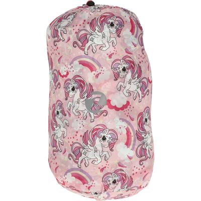 Trekkingschlafsack ZIGZAG "Ghandruk", pink (pink, weiß), Schlafsäcke, Kinder, 100% Polyester, in leichter und wärmender Qualität für Kinder