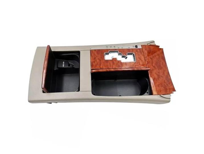Für Toyota Camry 2007-2011 Lagerung Box Tasse Halter Innen Shifter 55620-06060 Auto Getriebe Schalthebel Panel Touch-Screen,Head-up-Display(Brown Color)