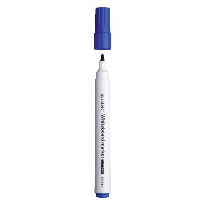Quantore runder Whiteboard-Marker 1-1,5 mm blau (1x) (68960332)