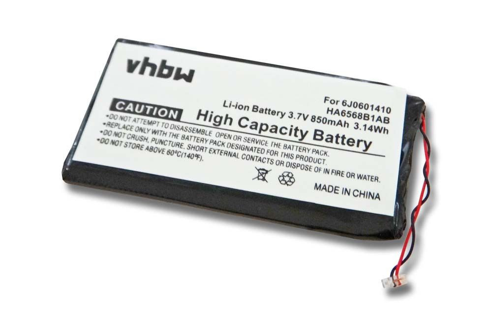 AccuCell Li-Ion batterij 850mAh 3.7V voor Samsung MP3-spelers 6J0601410