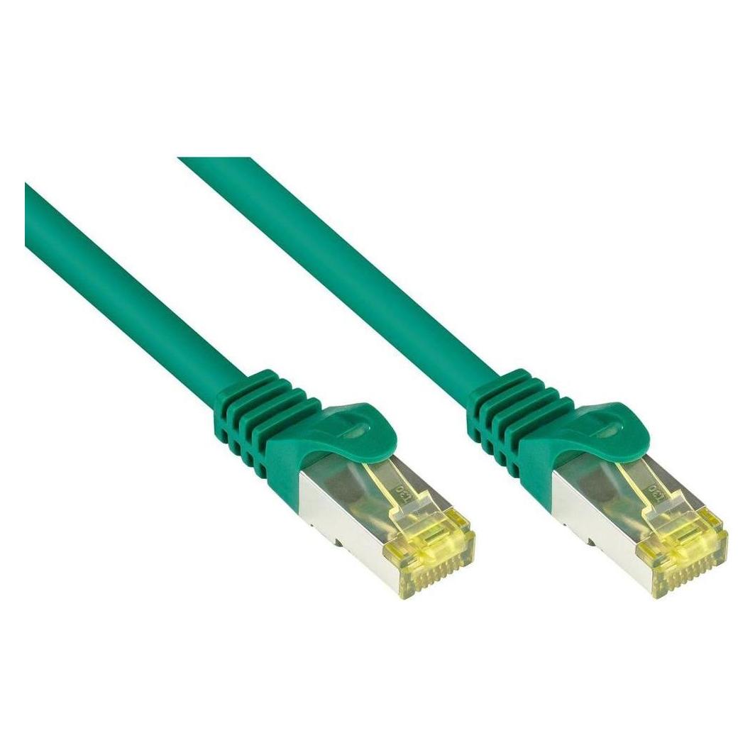 Kabelmeister RJ45 Patchkabel mit Cat. 7 Rohkabel und Rastnasenschutz (RNS), S/FTP, PiMF, halogenf (PiMF, S/FTP, 30 m) (SO-34697)