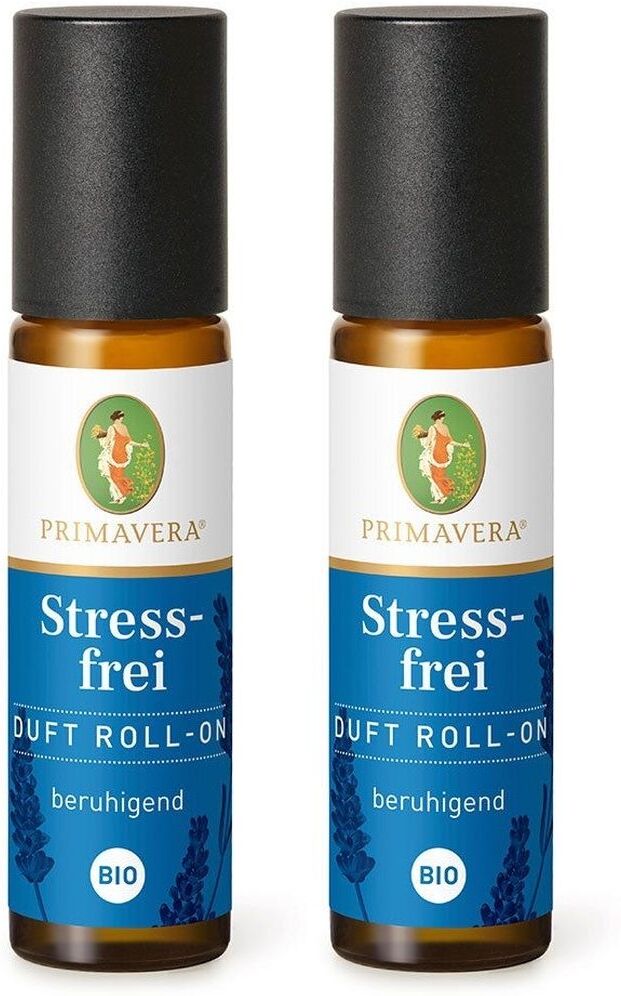 PRIMAVERA Stressfrei Duft Roll-On x2 2x10 ml Emulsion