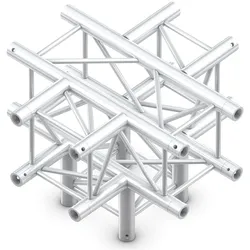 Milos Systems Cross + Down 5-way Pro-30 Square G, Montage Lichttechnik, Schwarz