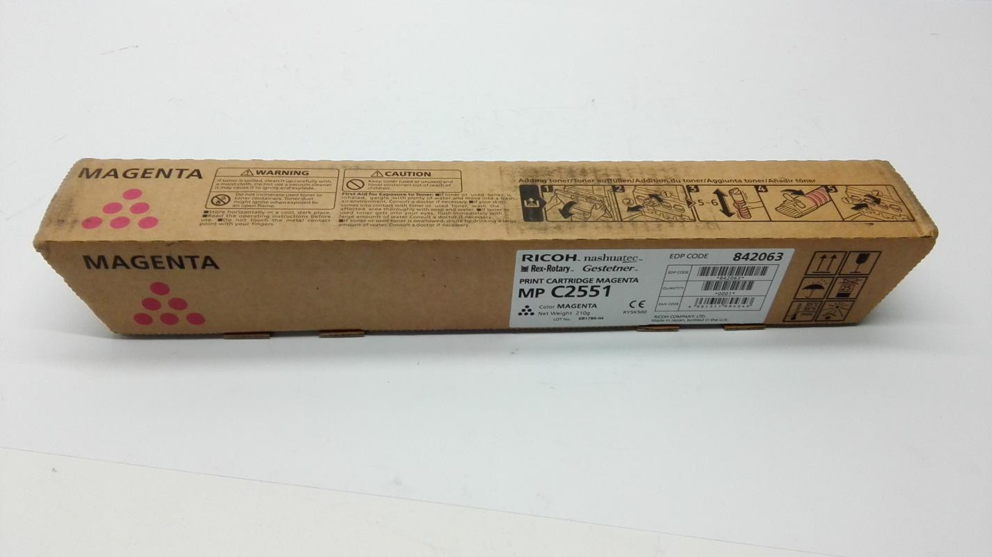 Ricoh Magenta Toner Cartridge - Origineel - Alternatief voor Ricoh 842063