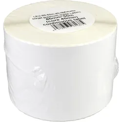 Etiketten kompatibel zu Epson C33S045389 weiß 80mm x 50m matte linerless label ticket