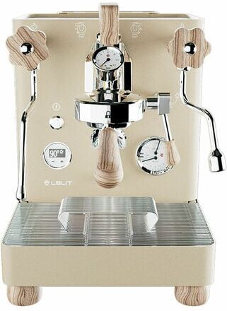 Siebträgermaschine Lelit Bianca Pl162t-4q30 Limitierte Edition Gold & Holz - - MaxiCoffee