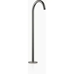 Dornbracht META Wannenauslauf ohne Umstellung für freistehende Montage, Ausladung 282mm, 13672661-19, Farbe: Dark Chrome